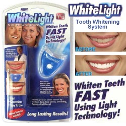 Whiten Teeth FAST At Home Using Light Technology